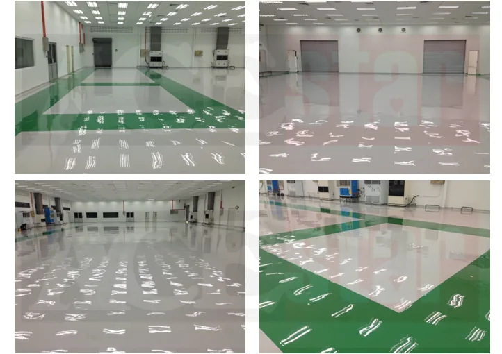 ESD epoxy floor coating