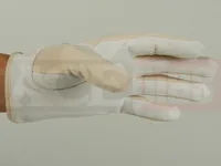 Half Leather Gloves