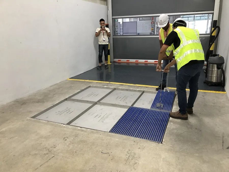 ProfilGate dry cleaning grates