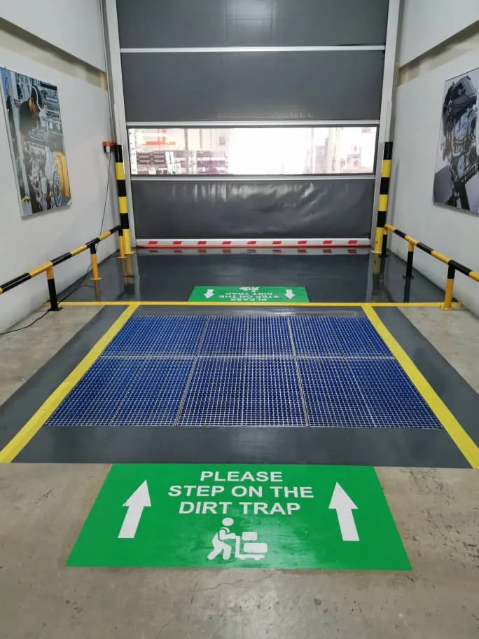 ProfilGate dry cleaning grates