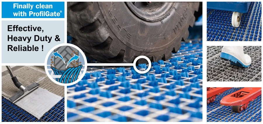 ProfilGate dry cleaning grates