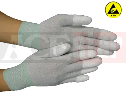 PU-coated nylon gloves