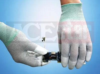 PU-coated nylon gloves