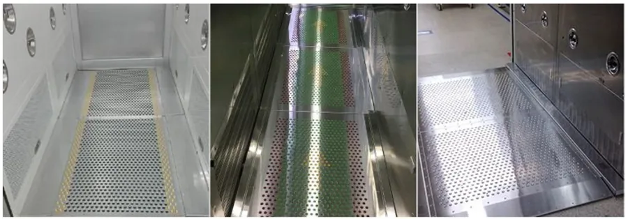 Vacuum floor mat