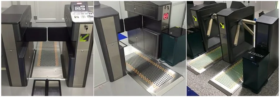 Vacuum floor mat